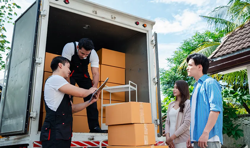 familienumzug europa planung familie transport umzug